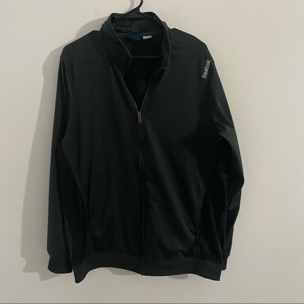 Reebok Men’s Full Zipper Long Sleeve Track Jacket